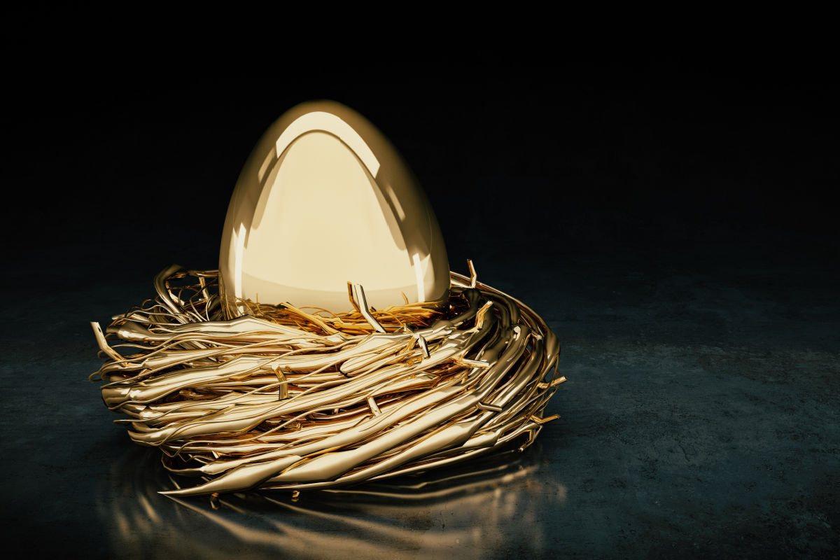 the financial golden egg